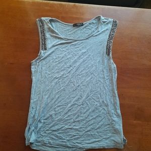 Cotton On Women's Gray Sleeveless Top